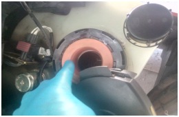 Linde R14-R20 | Замена гидравлического фильтра